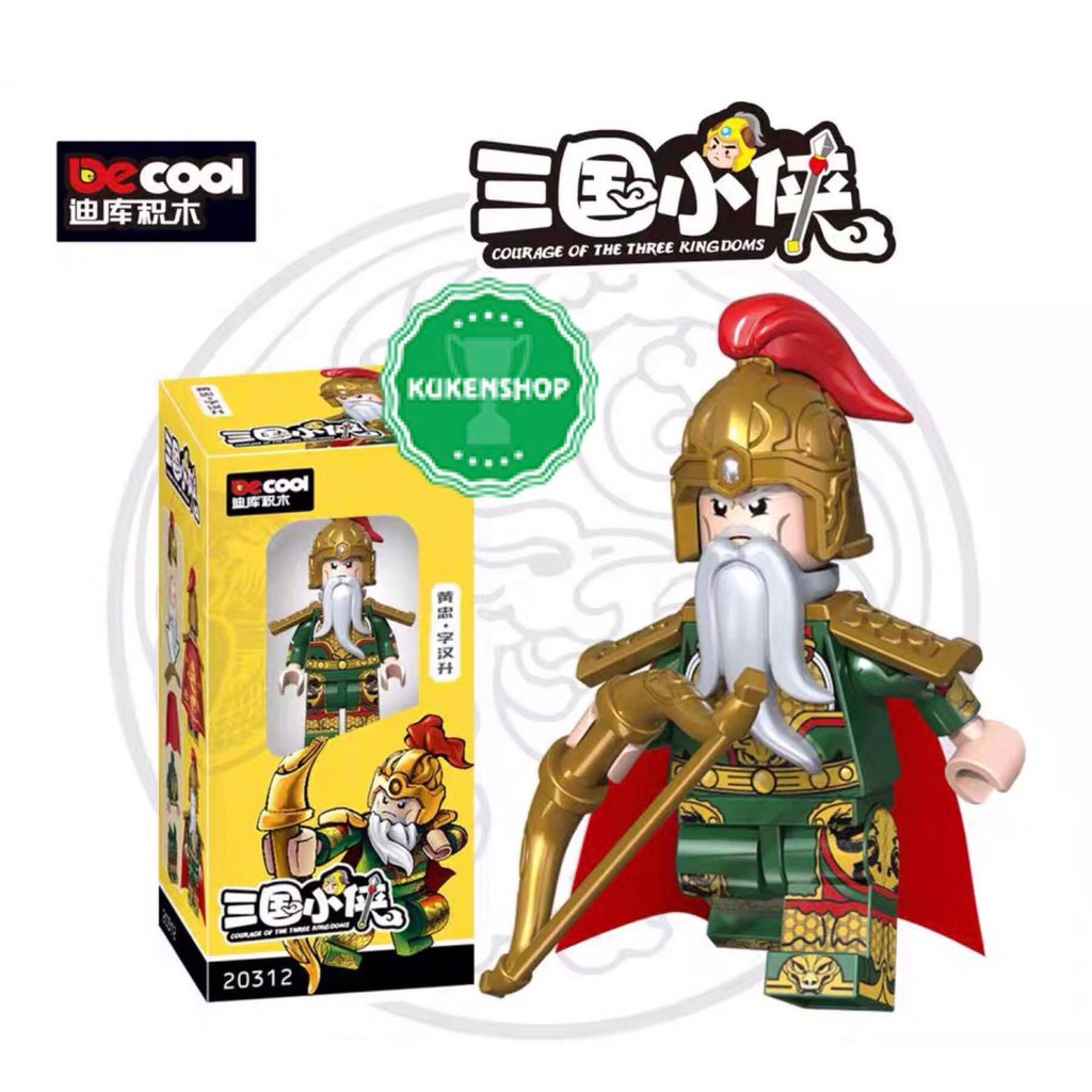 Mini Tam Quốc Mẫu Nhân Vật Gia Các Lượng Lưu Bị Quan Vũ Trương Phi Triệu Tử Long Mã Siêu Tào Tháo