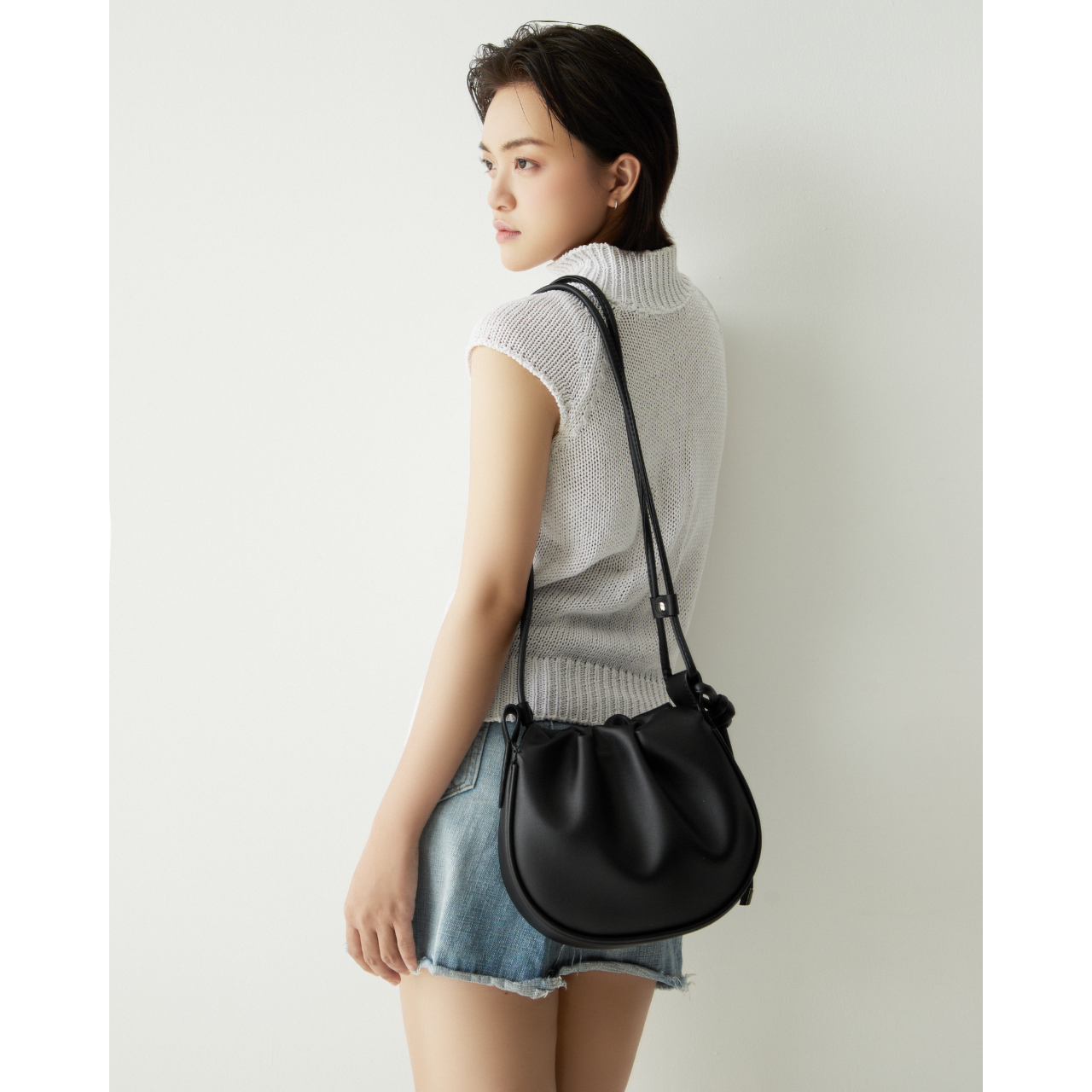 Ther Gab Shoe Bag (Black)
