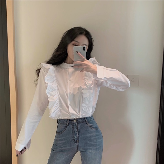 [HCM]Áo Sơ Mi Công Chúa Bèo Xinh Đẹp ????