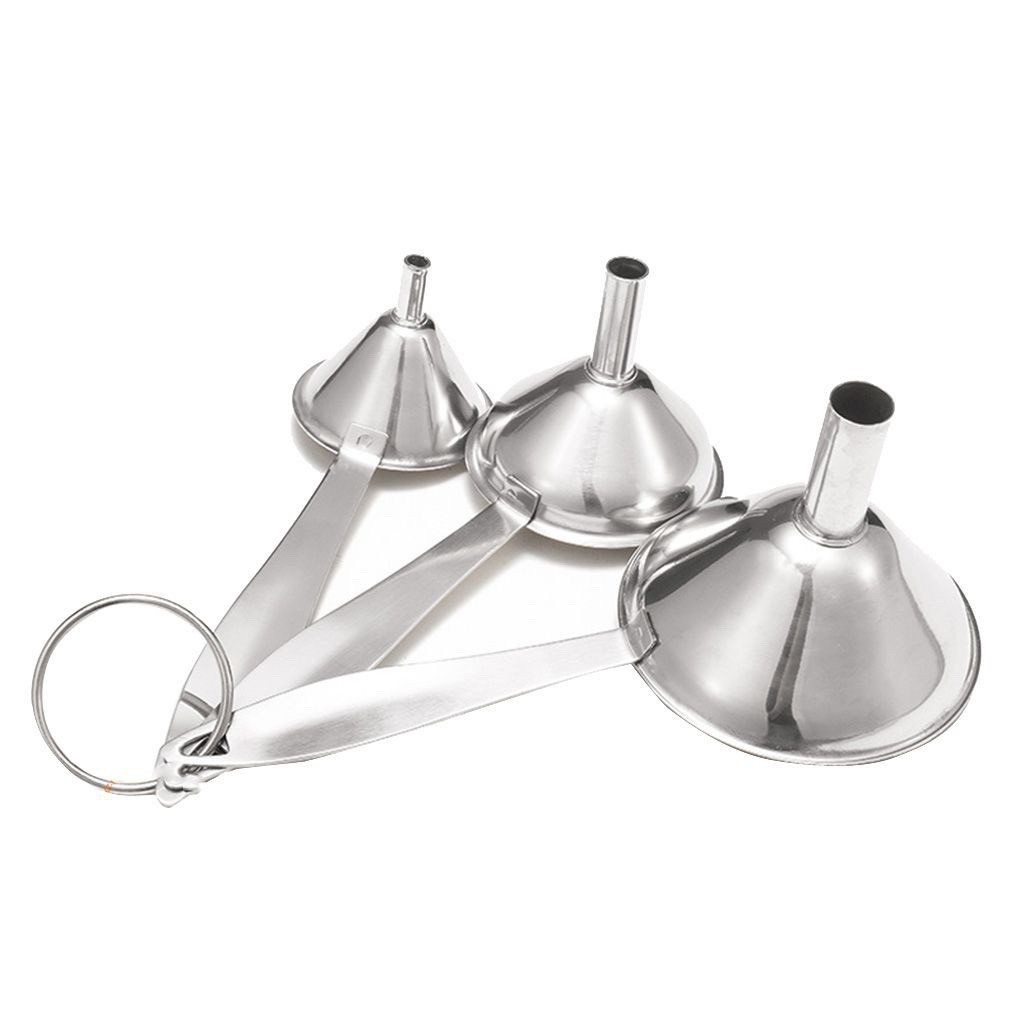 Bộ 3 Phễu Inox 3 Cỡ