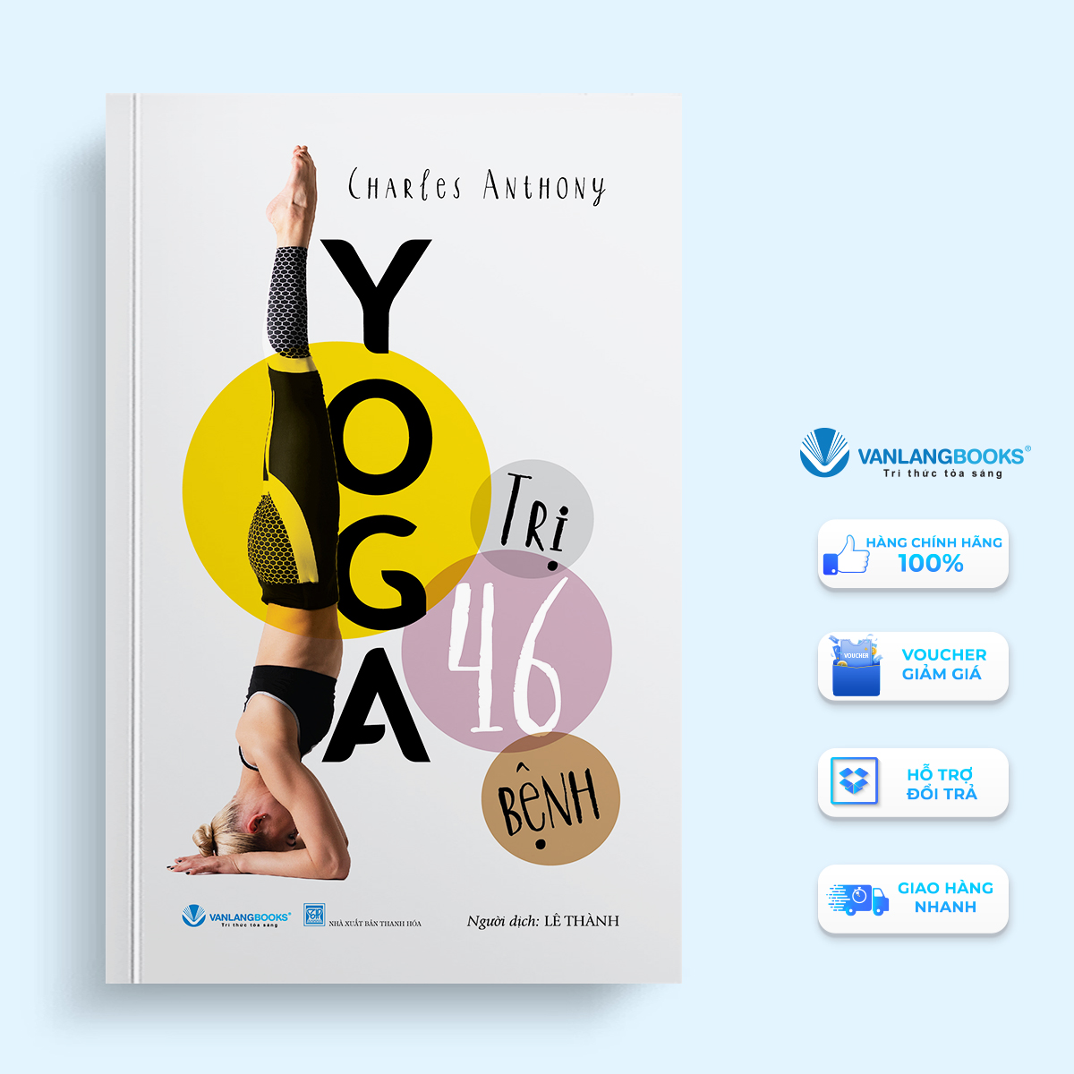 Sách Yoga Trị 46 Bệnh -Vanlangbooks