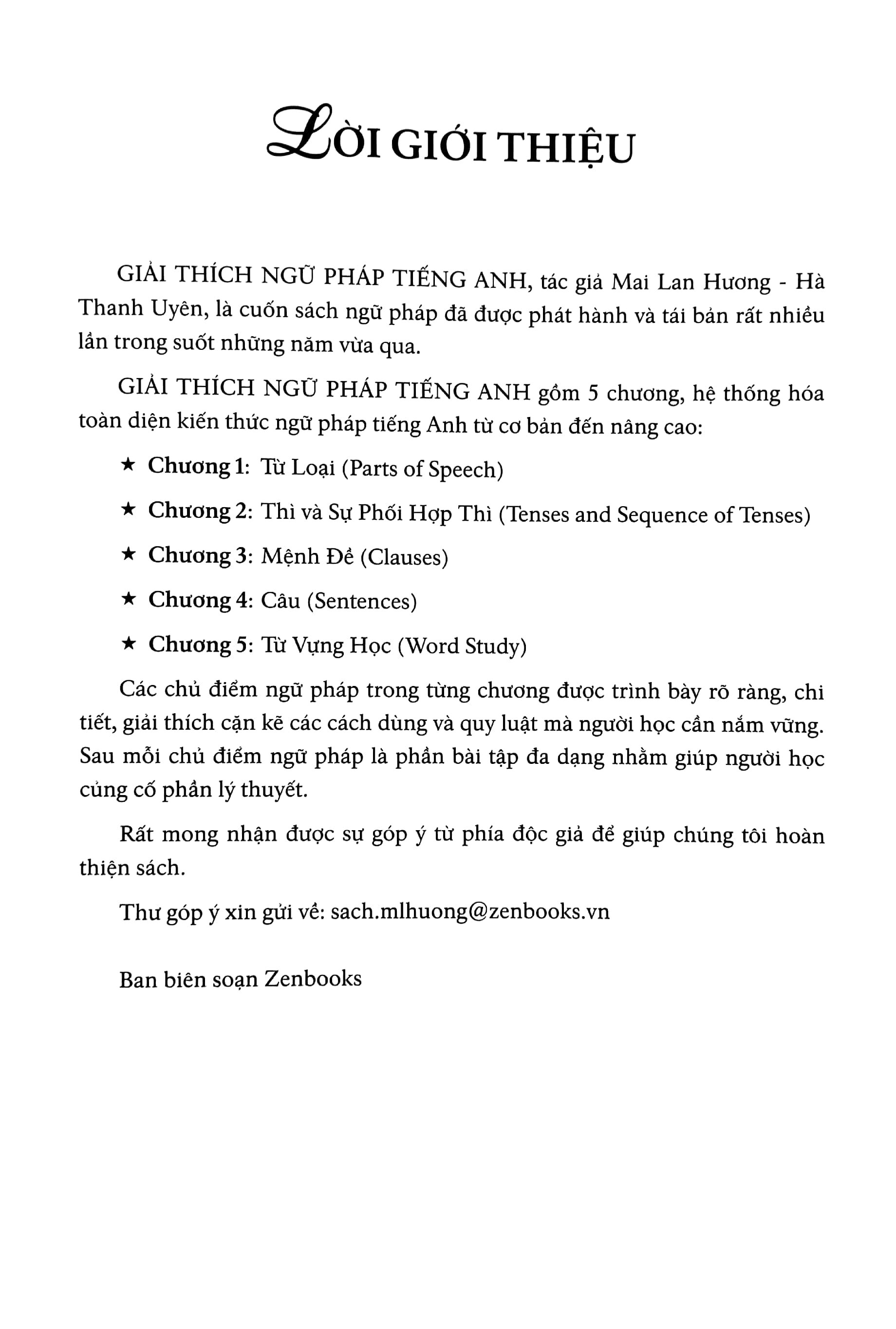 Hodico - sách Giải Thích Ngữ Pháp Tiếng Anh (Với Bài Tập Và Đáp Án)