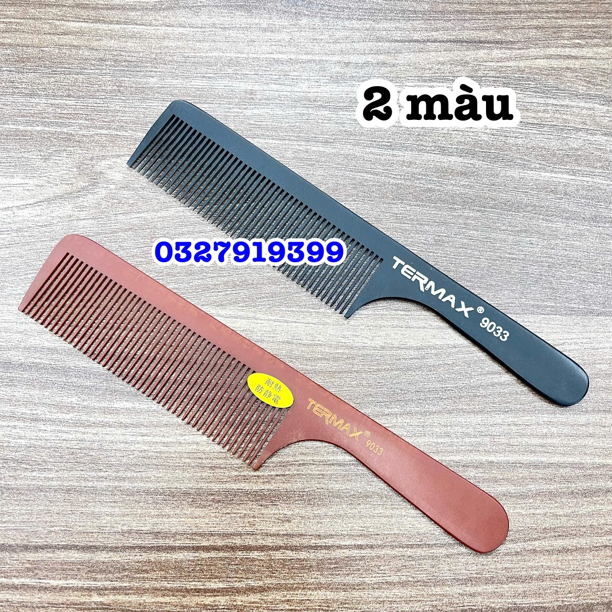 Lược cắt tóc nam nữ TERMAX 9033 - lược sừng