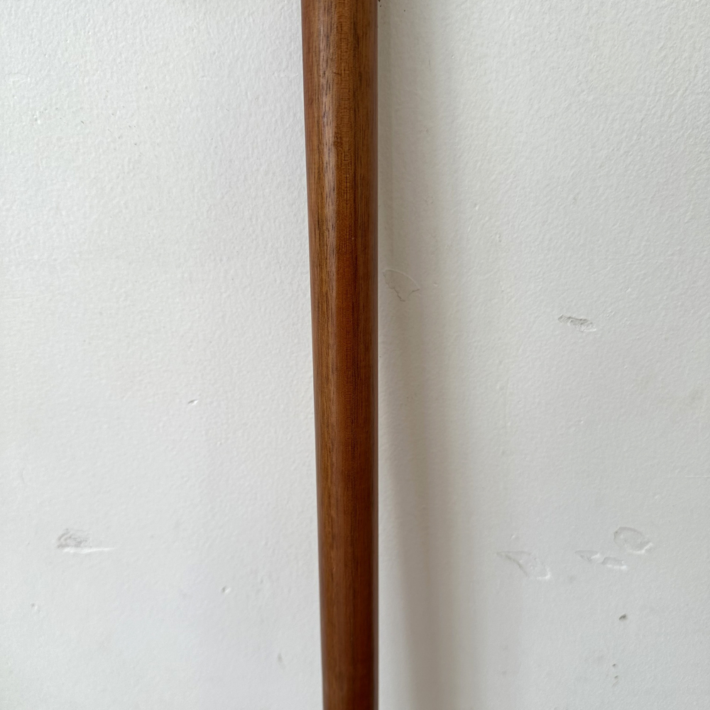 [Type 1] batoong wood stick for elder-wooden walking aid for elder-L handle-solid tree wood