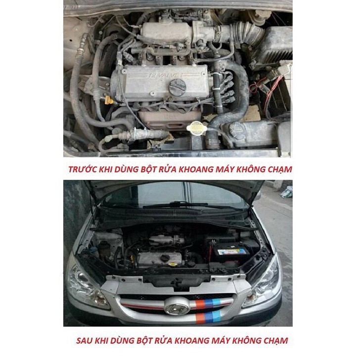 Combo 2 gói bột rửa xe không chạm lazang