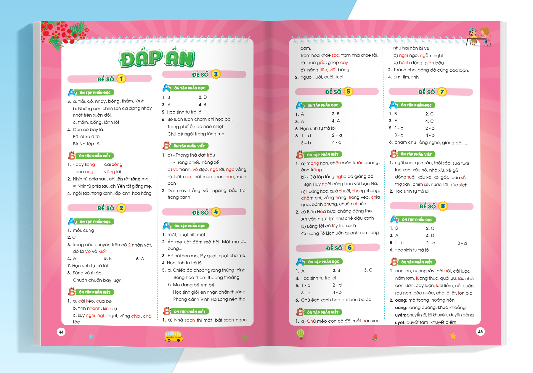 Sách - Phiếu ôn hè Tiếng Việt lớp 1 - Megabooks