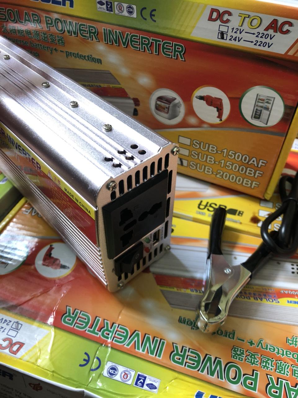 bộ chuyển đổi nguồn 24v lên 220v 2000w suore