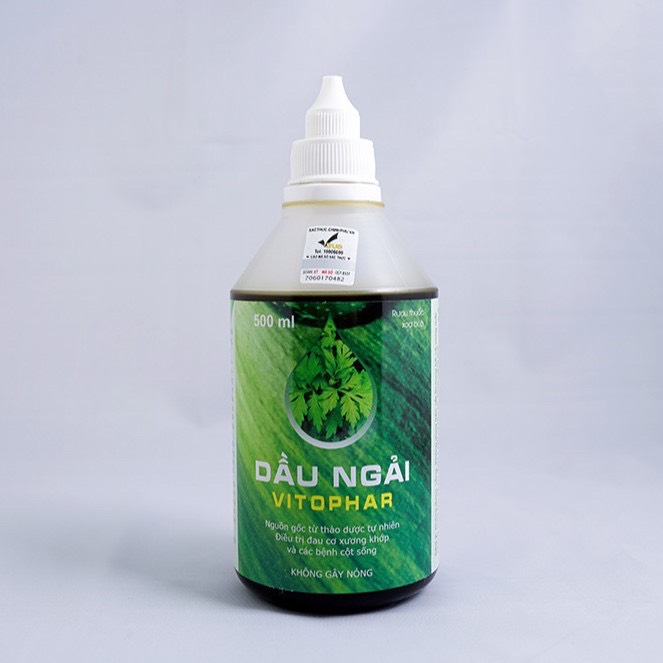 Combo 2 chai dầu ngải cứu vitophar 100ml hỗ trợ các chứng bệnh liên quan đến xương khớp