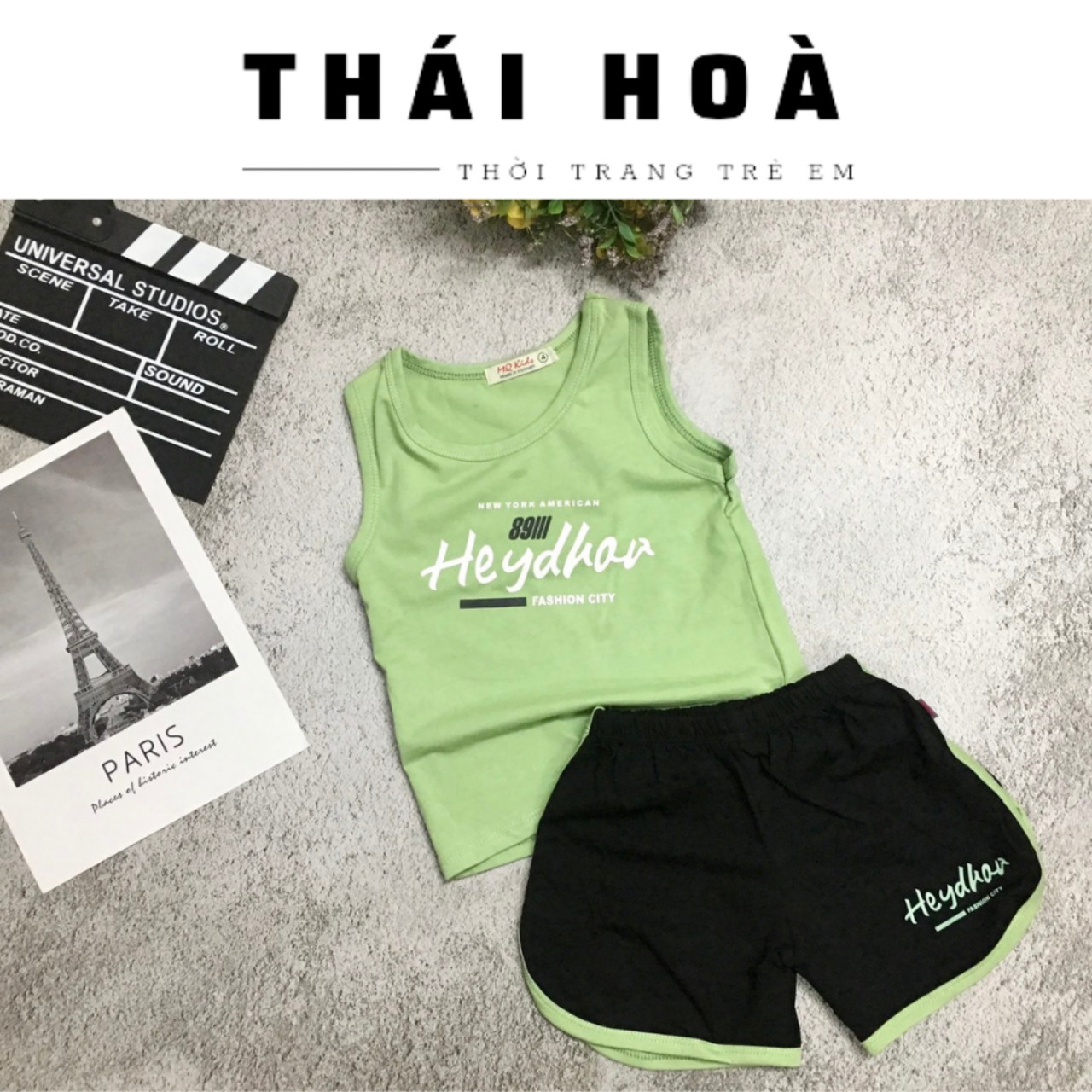 bộ ba lỗ cho bé trai 7-20kg