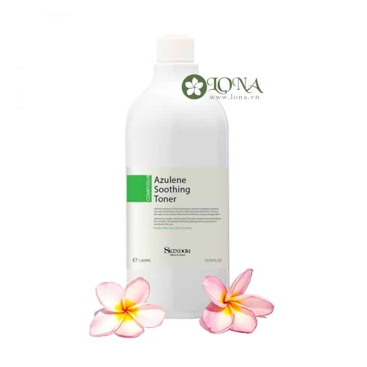 Nước hoa hồng Skindom Azulene Soothing Toner 1000ml