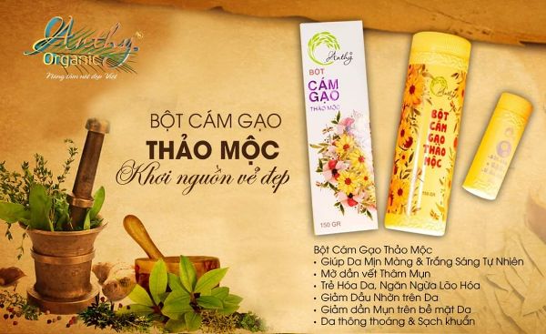 [HCM][Date 2026] Bột Cám Gạo Trà Xanh Anthy 150gram