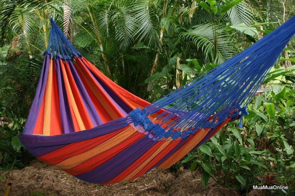 Võng Du Lịch Sợi Đan Size 180x80cm