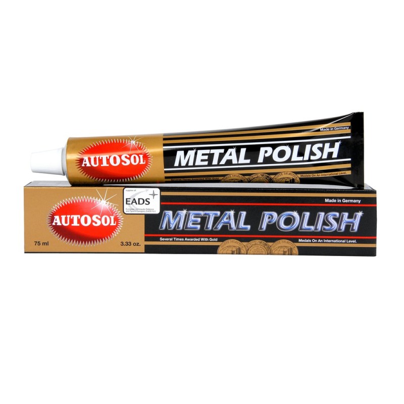 Tuýp lớn 100g(75ml) Autosol Metal Polish - Kem đánh bóng kim loại, sơn inox, nhôm, lư đồng
