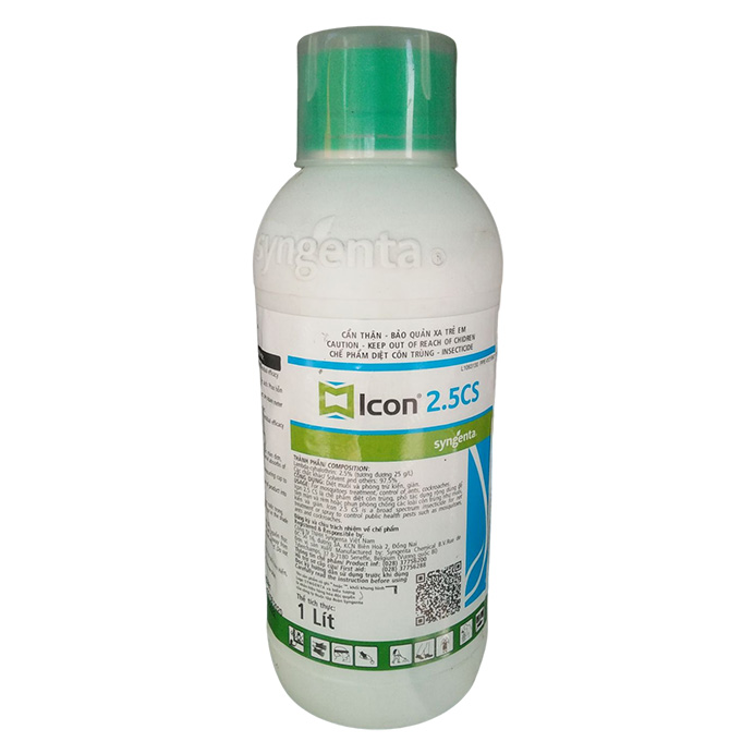 Thuốc diệt muỗi gián, kiến ... Icon 2.5CS - Chai 1 lít