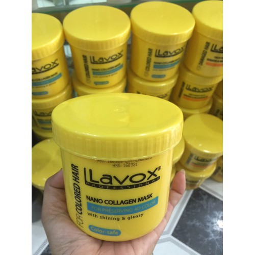 Hấp dầu dưỡng tóc nhuộm lavox 1000ml