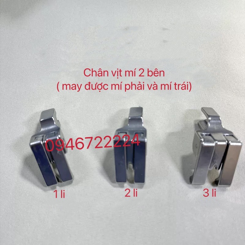 chân vịt mí sắt 2 bên trái phải ( bên trái và bên phải mã CD)