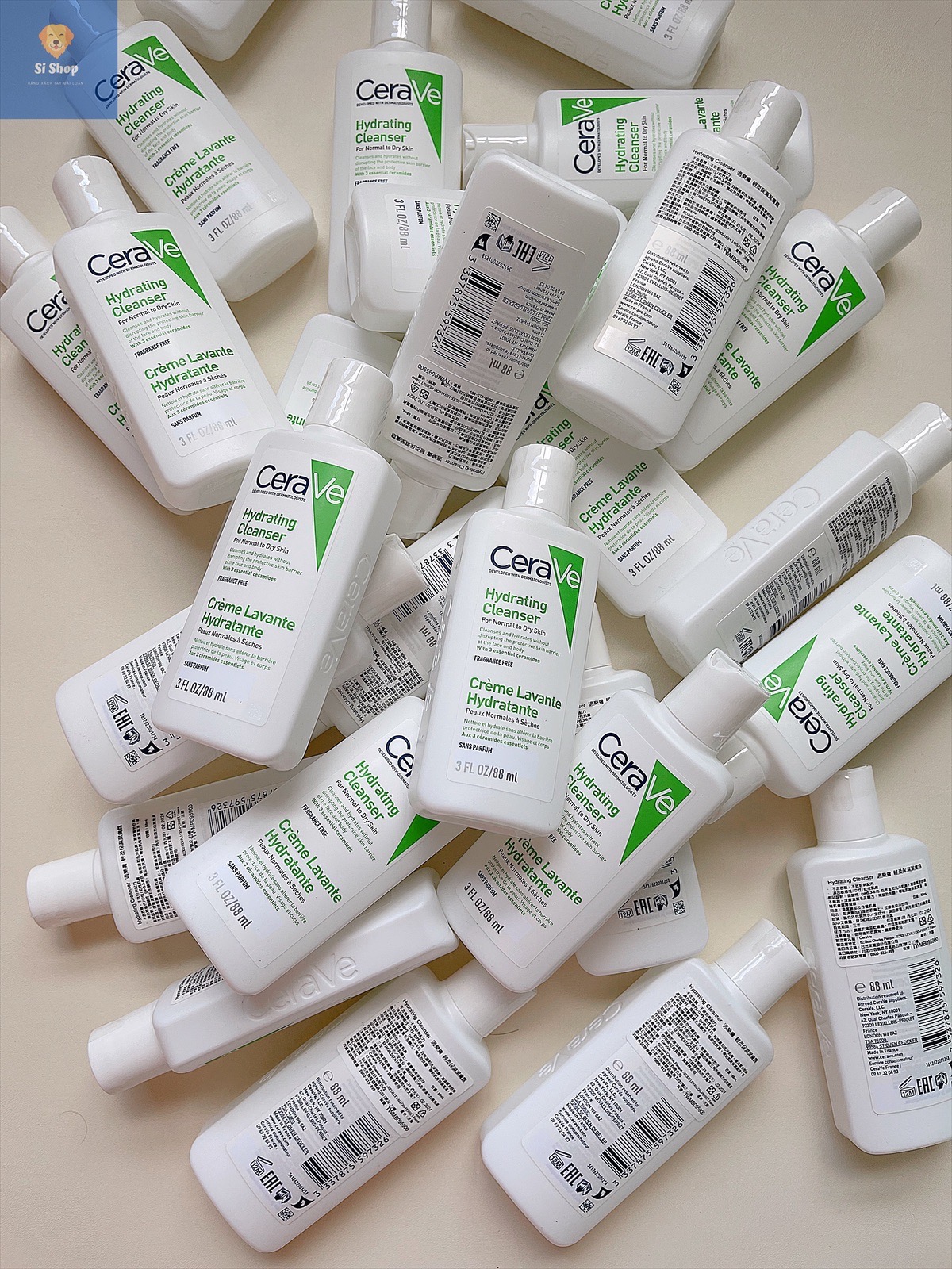 Sữa rửa mặt Cerave cho da khô và da dầu