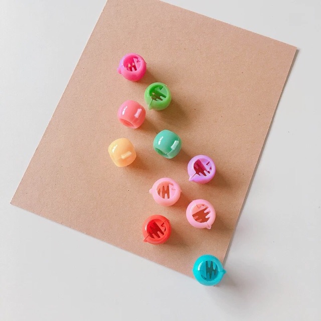 🎁Hạt Tròn Đính Tóc Điệu Đà Set 10 Cái🎁