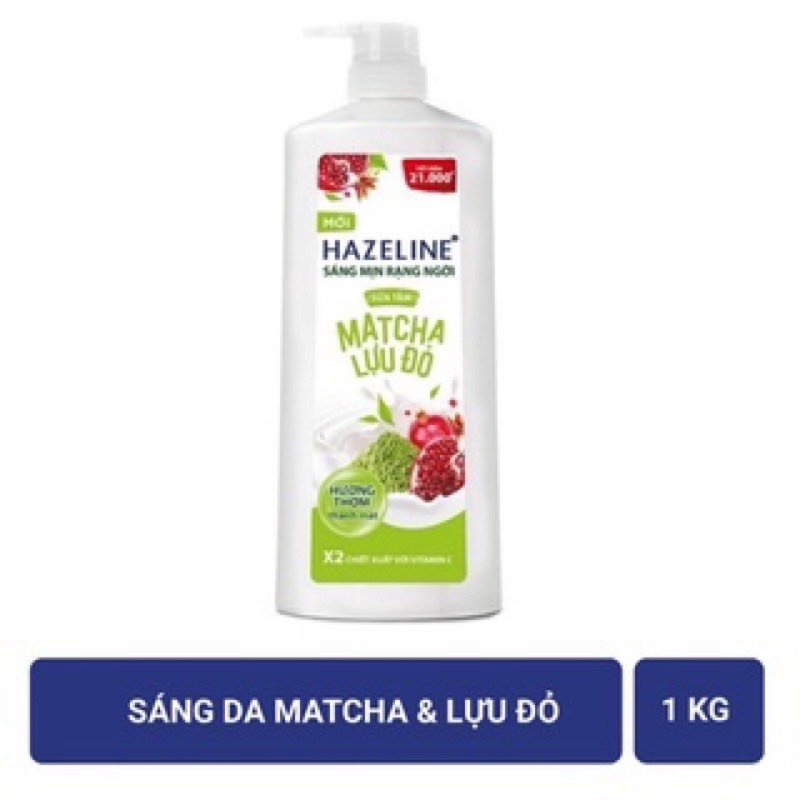 SỮA TẮM SÁNG DA HAZELINE 1Kg