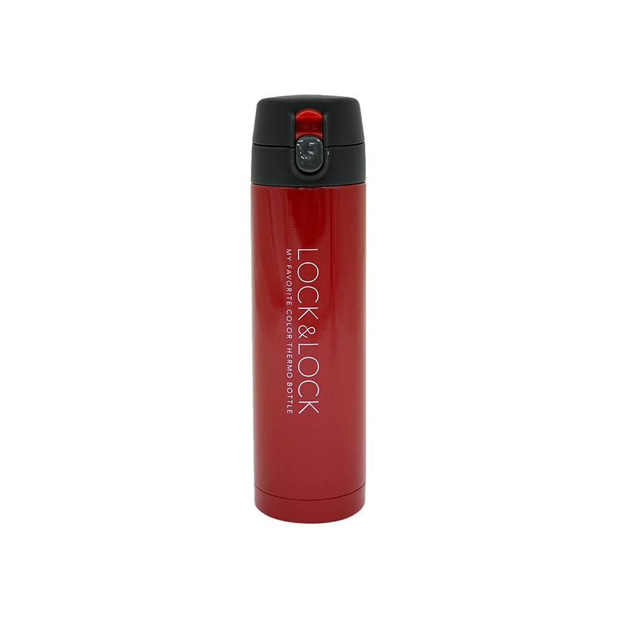 Bình giữ nhiệt Lock&Lock Cherry Vacuum 450ml - Màu đỏ