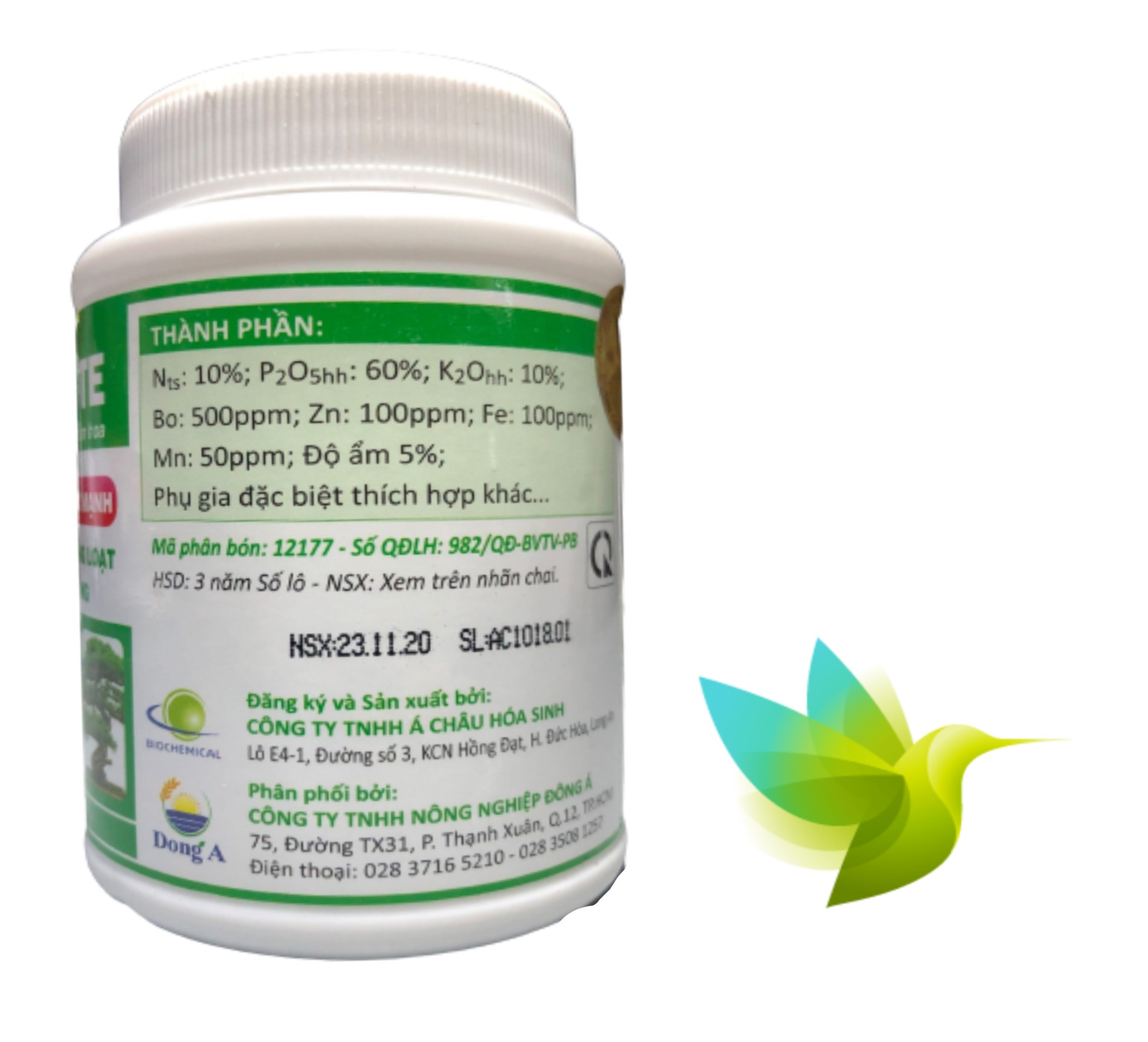 Phân Bón Siêu Lân AC 10-60-10+TE - #022A# 100g