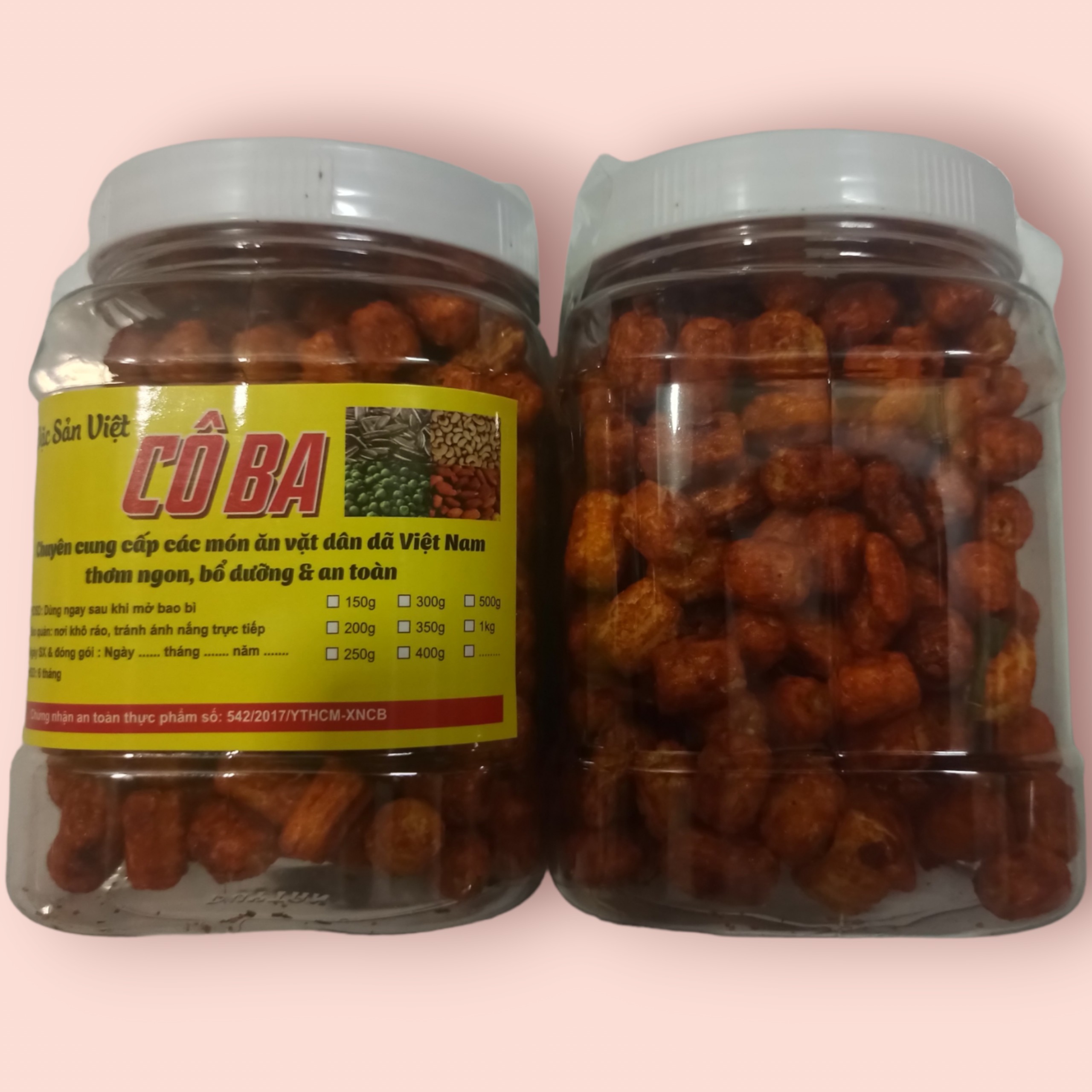 300g Nui sấy bò lá chanh