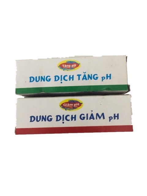 Dung dịch tăng và giảm PH cho bể cá cảnh