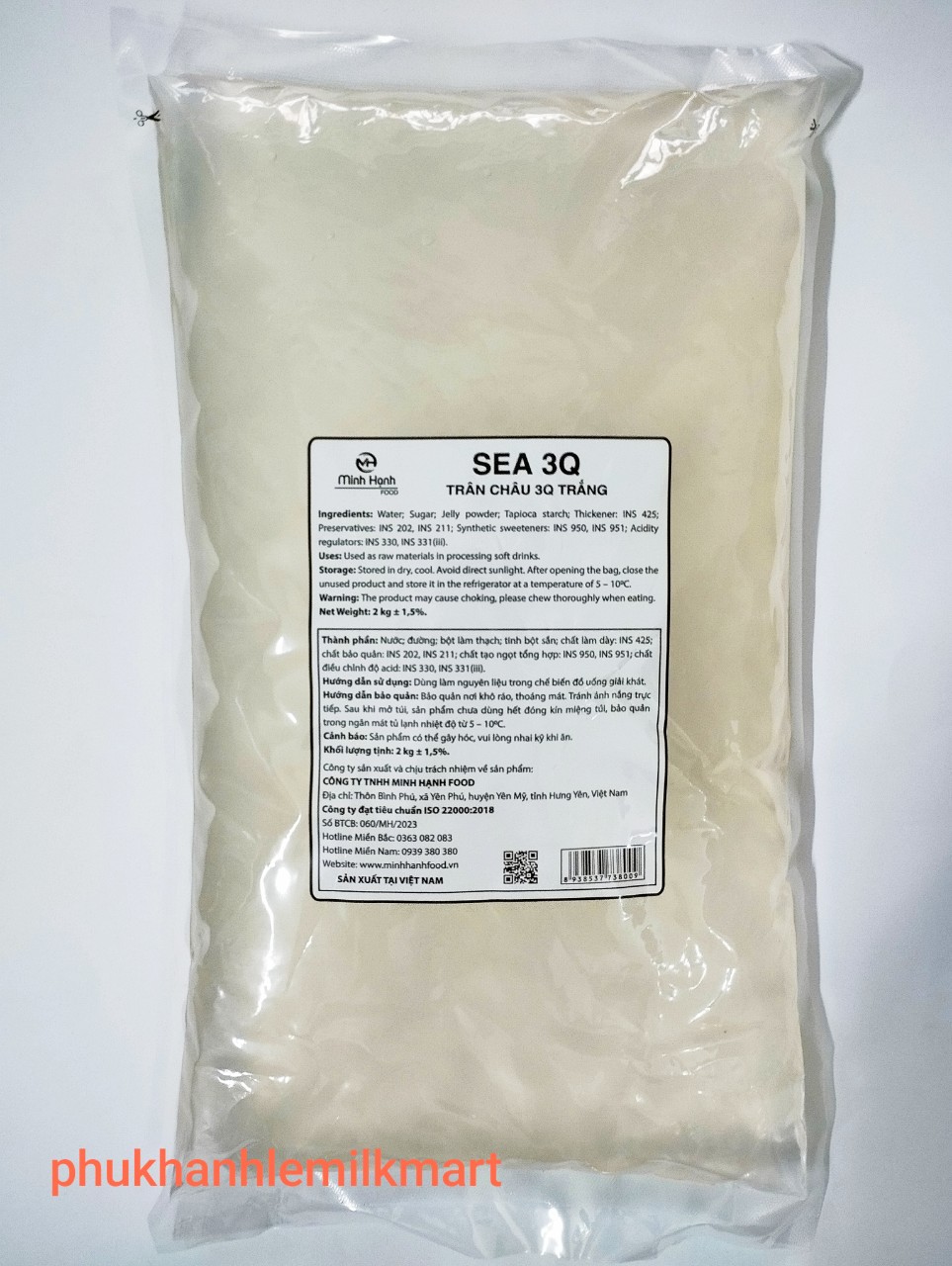 Trân châu 3Q Minh Hạnh gói 2kg