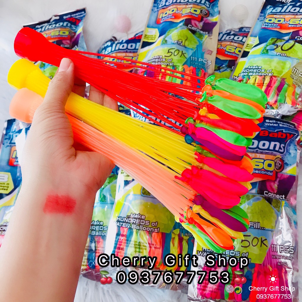 Bong Bóng Nước Bong Bóng Chùm 111 Quả