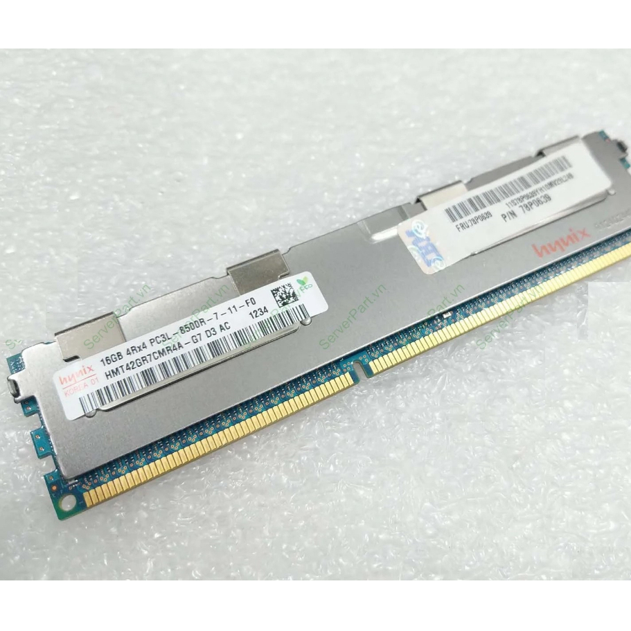 RAM ECC Server Hynix 16GB DDR3 Bus 1066MHz PC3-8500R 1.5V ECC