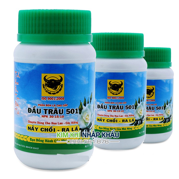 [HCM]Phân bón lá đầu trâu cao cấp 501