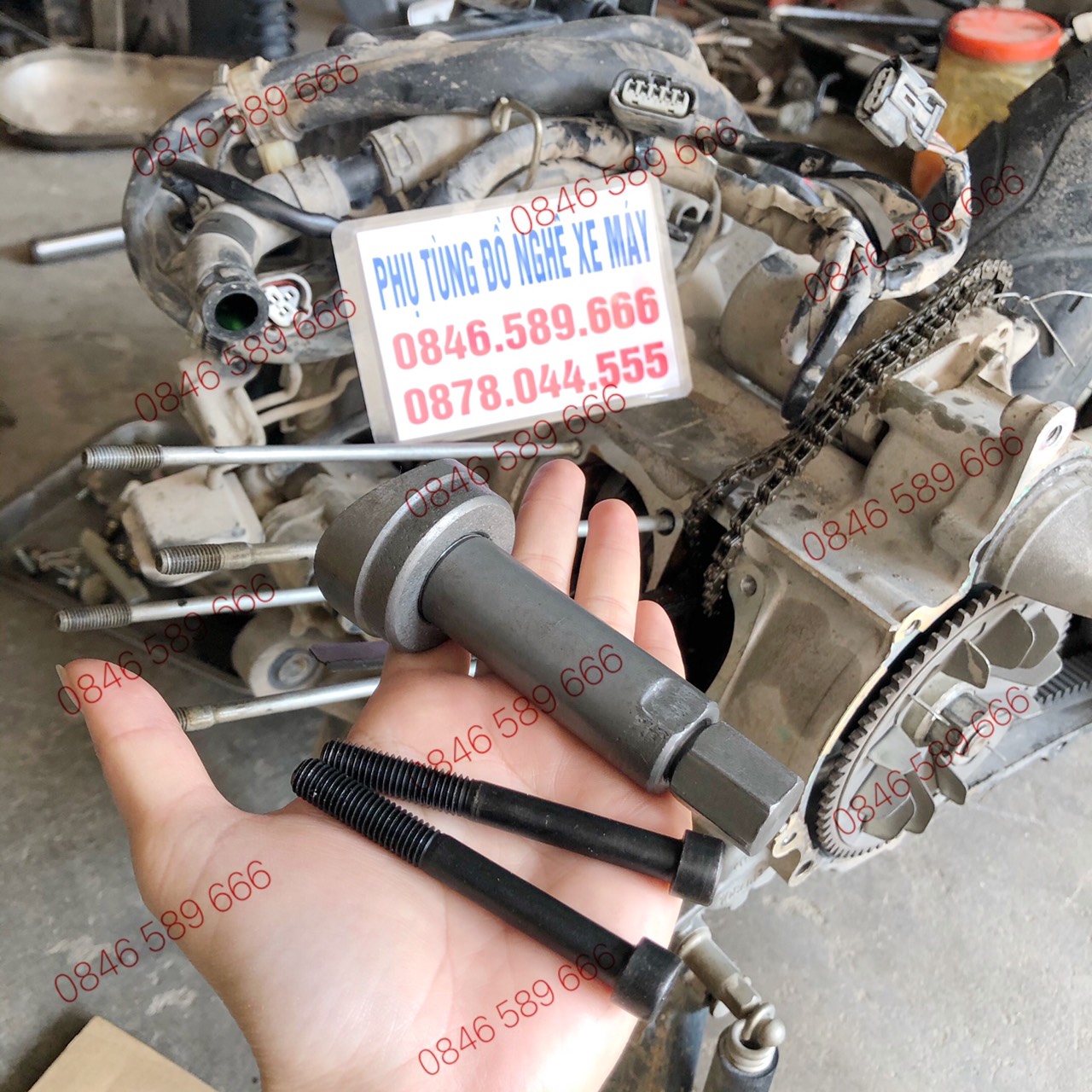 Vam  Cảo Tháo Ắc  Piston  Xe Máy