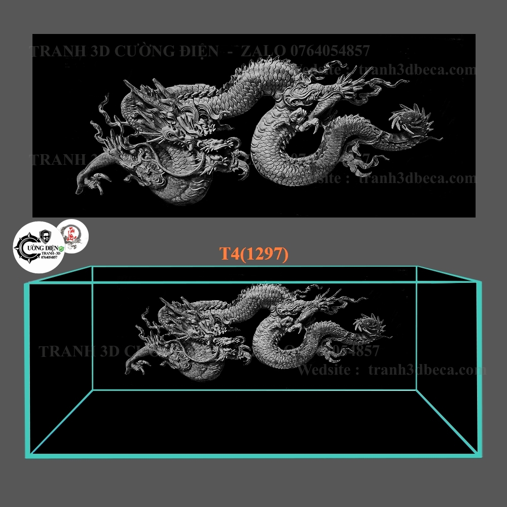 Decal dán bể cá cảnh 3D , siêu nét , chân thực