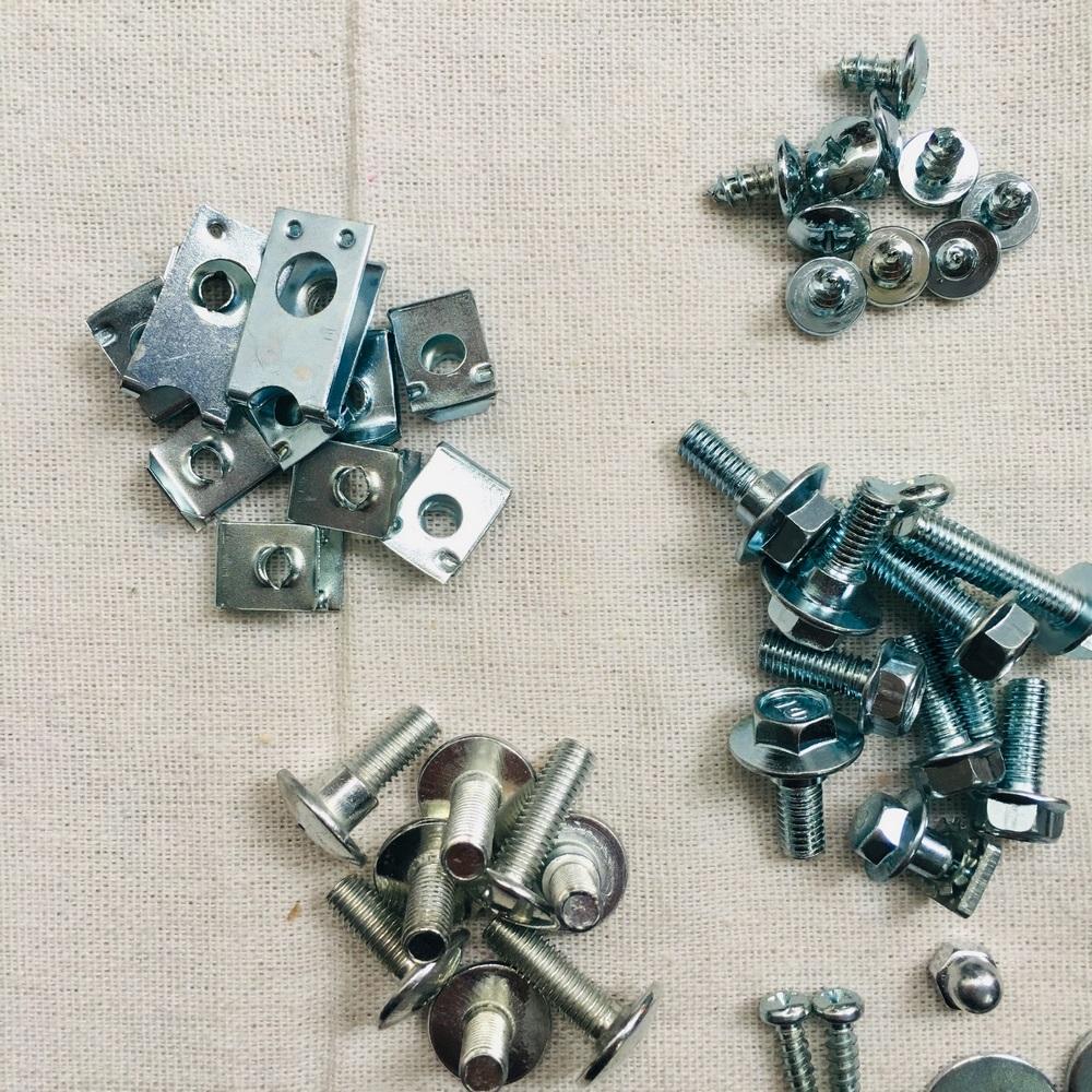 [HCM]BỘ ỐC DÀN ÁO CHO XE WAVE ANPHA WAVE ZX....NHƯ ỐC ZIN (FULL)