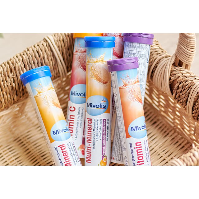 Viên Sủi Vitamin Tăng Đề Kháng Mivolis