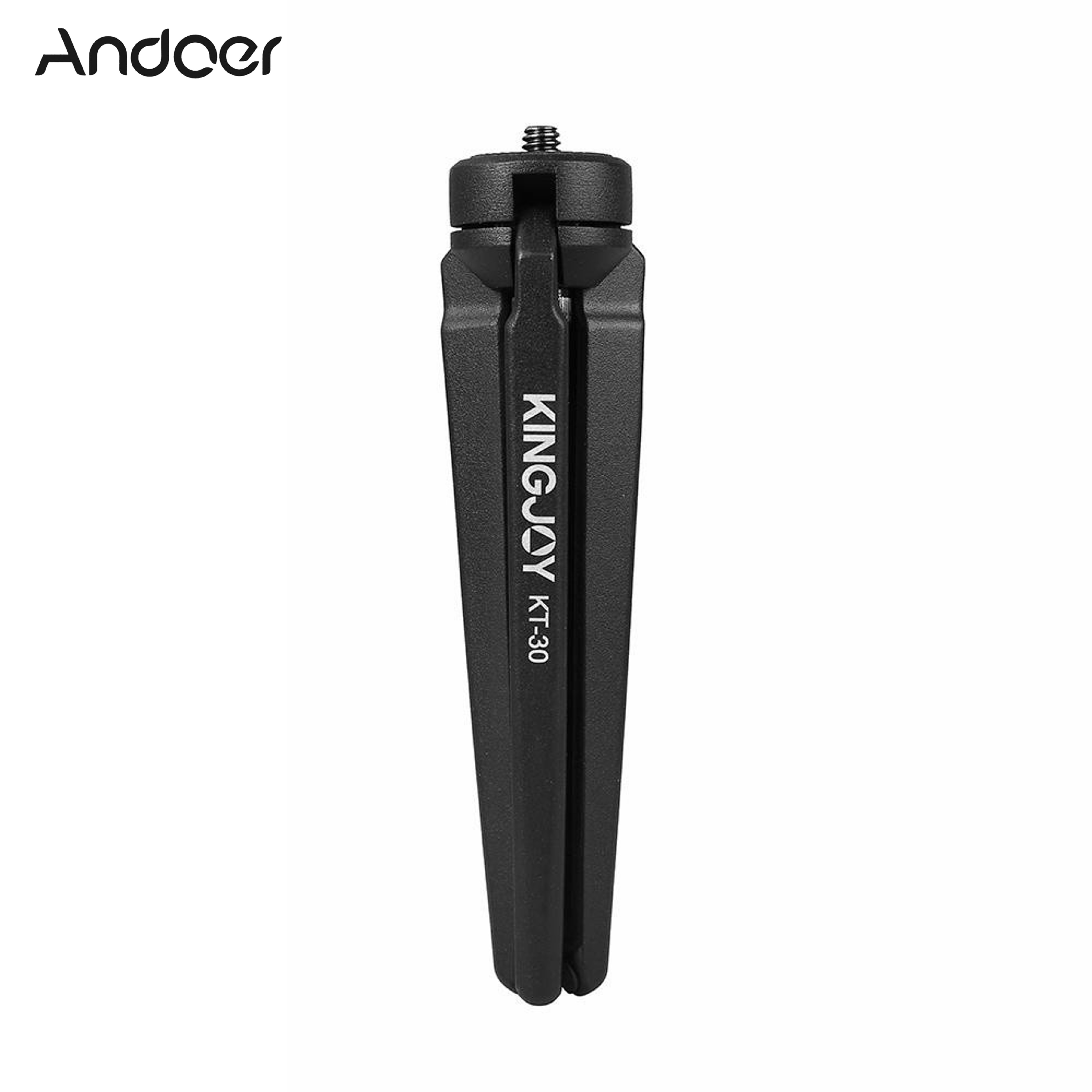 Andoer Portable Mini Tripod Stabilizer Stable Aluminium Alloy Desktop Tabletop Three-leg Stand Holder Support Base   with 1/4 Inch Screw for GoPro Cameras DSLR Camcorder for Stabilizers of ZHIYUN FEIYU HOHEM DJI MOZA Max. Load Capacity 3kg/6.6Lbs