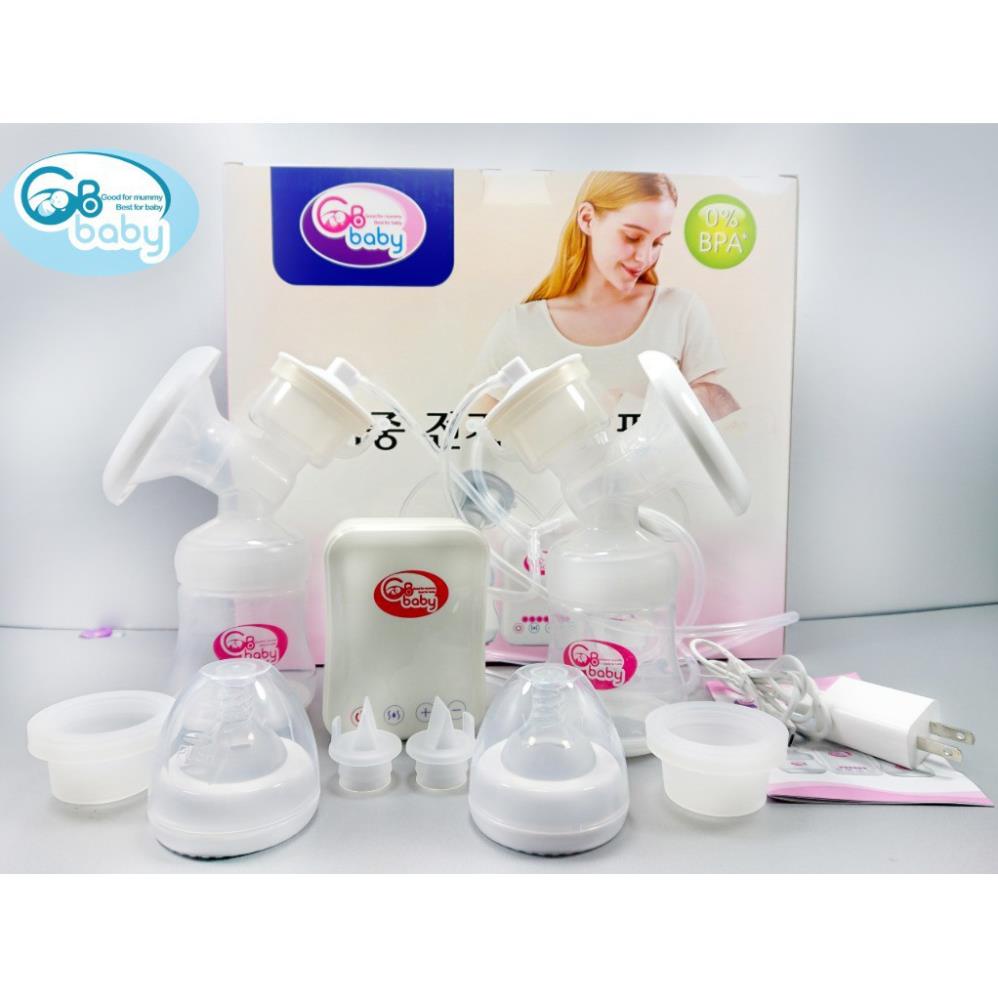 MÁY HÚT SỮA GB-BABY ĐIỆN ĐÔI ( CÓ ĐÈN HIỂN THỊ MỨC HÚT )