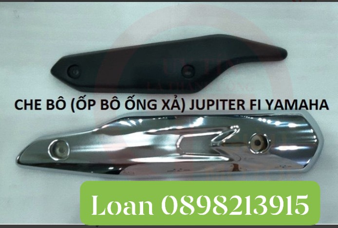 CHE PÔ ,ỐP BÔ ỐNG XẢ JUPITER FI YAMAHA _ loan racing shop