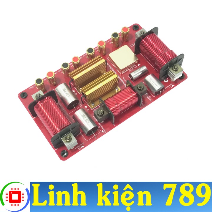 Phân tần loa v4 full đôi bass 40-50 - linh kiện 789