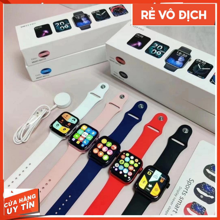 Đồng Hồ Thông Minh HW22 Pro Series 6 Tràn viền, Nghe Gọi,...