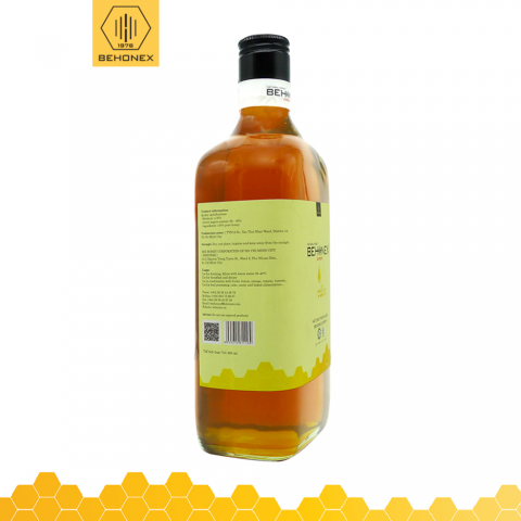 MẬT ONG HOA CHÔM CHÔM BEHONEX EXPORT 600ML
