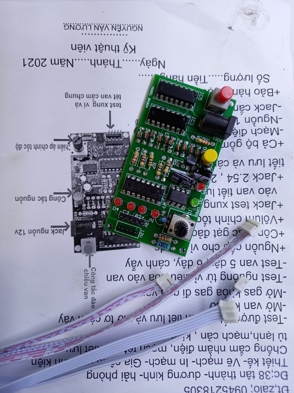 test van tiết lưu không nguồn