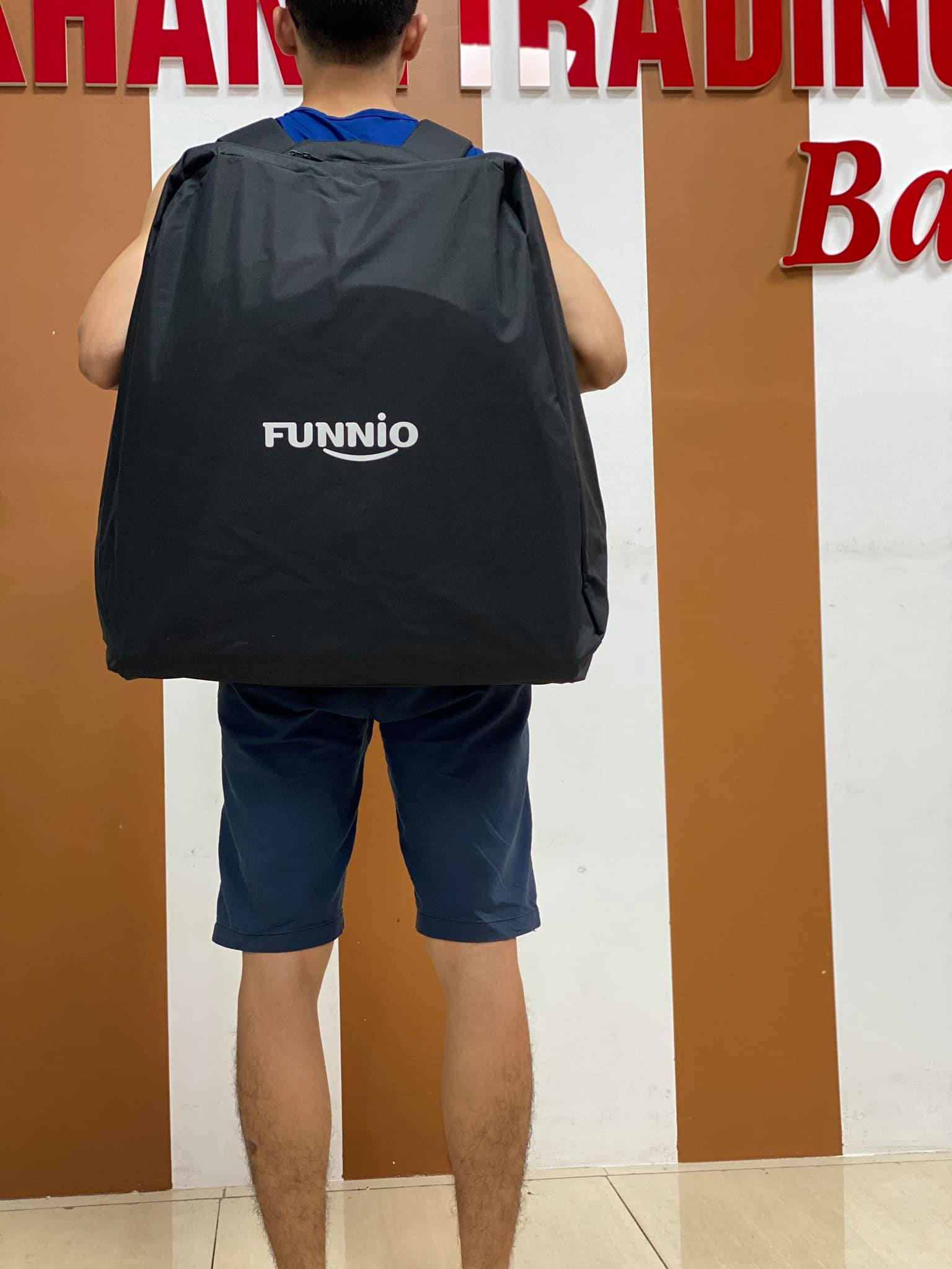 Xe Đẩy FUNNIO D298 khung bạc