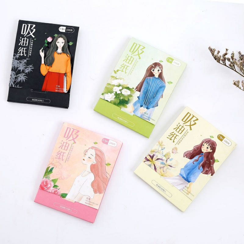 GIẤY THẤM DẦU CÓ MÙI HƯƠNG GÓI 100 MIẾNG