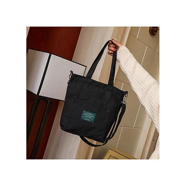 Túi vải tote living travelling share cho các nàng chất đẹp bt17