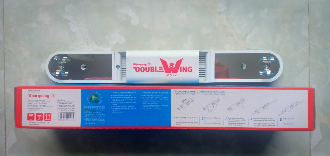 1 BỘ ĐÈN DOUBLE WING ĐIỆN QUANG M.E HOÀNG KHANG