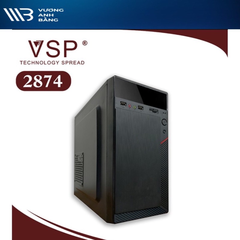 Vỏ case máy tính văn phòng VSP 2874