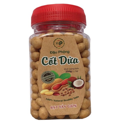 ĐẬU PHỘNG CỐT DỪA TÂN LỘC PHÁT - HŨ 250G