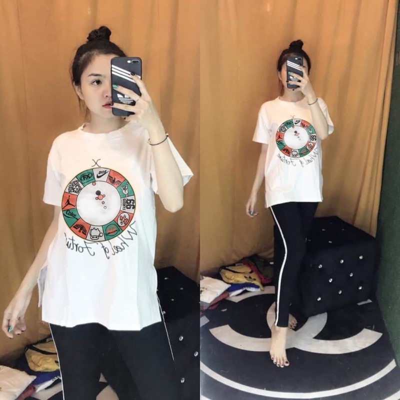 [HCM]SET BỘ COTTON DÀI XẺ TÀ - TD02