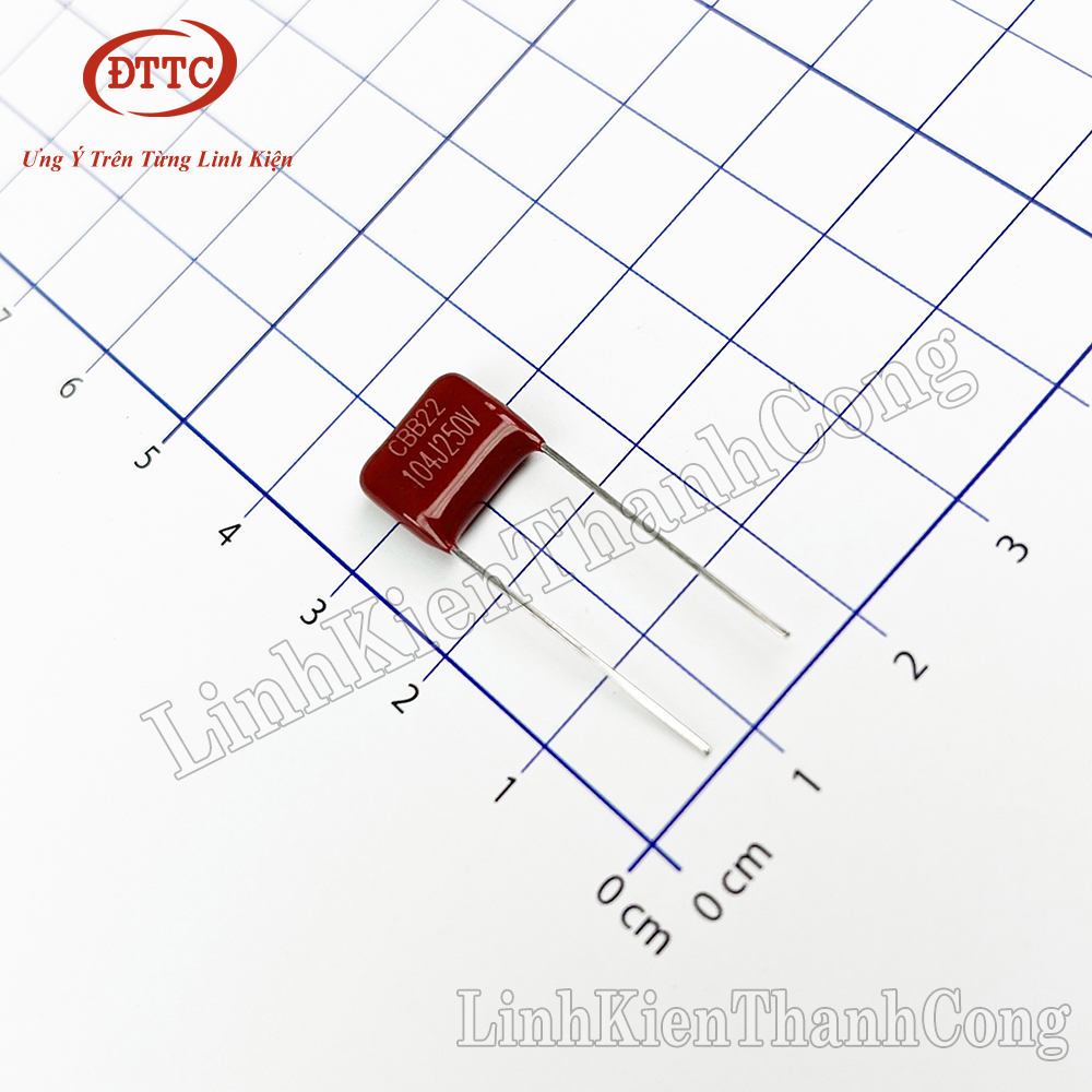 Tụ cbb 104j 250v 10mm